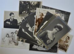 A small collection of postcards of the family of P