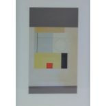 An stylish framed and glazed picture of modernisti