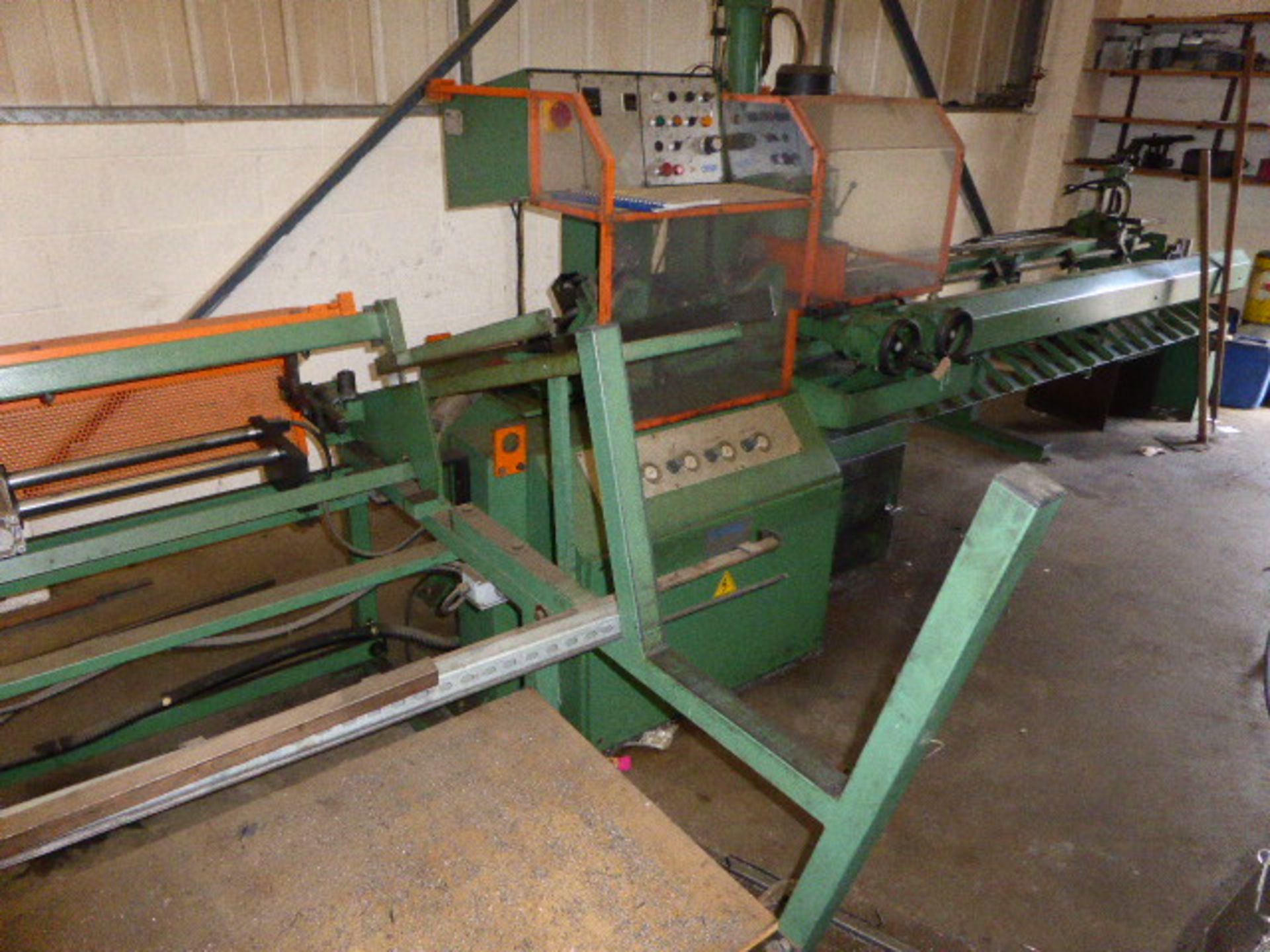 OMP Segatrice model Euromatic 370CS automatic cold saw with auto feed, serial no: 8297, year: 1997 - - Image 9 of 18