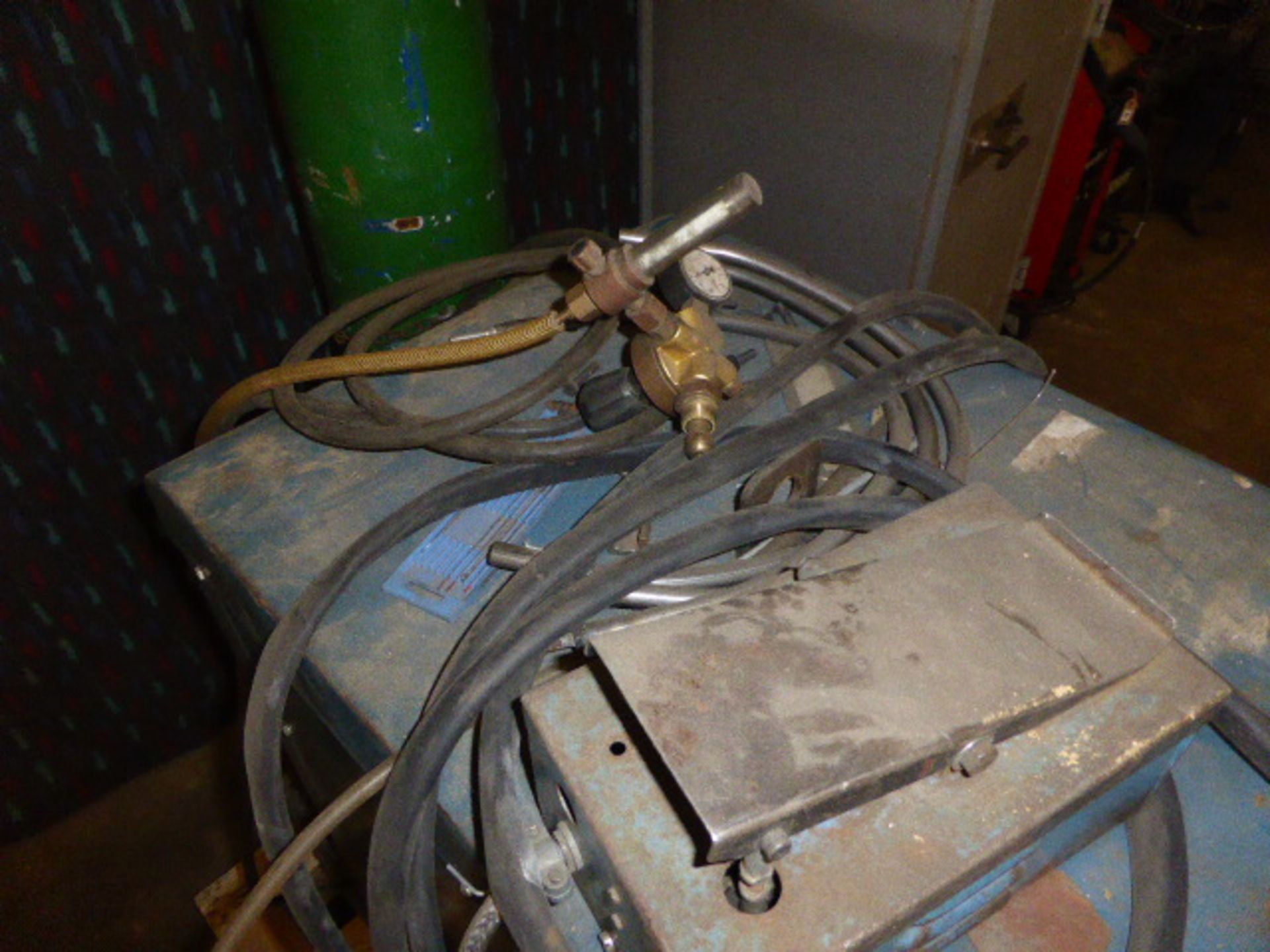 Interlas Miller model 330 AC/DC gas tungsten ARC welder, 3 phase electric - Image 4 of 4