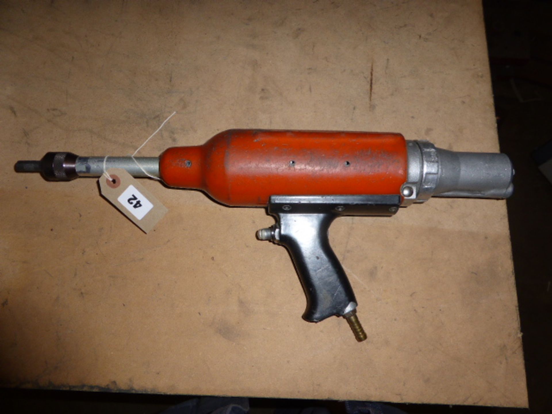 Air operated automatic rivet gun