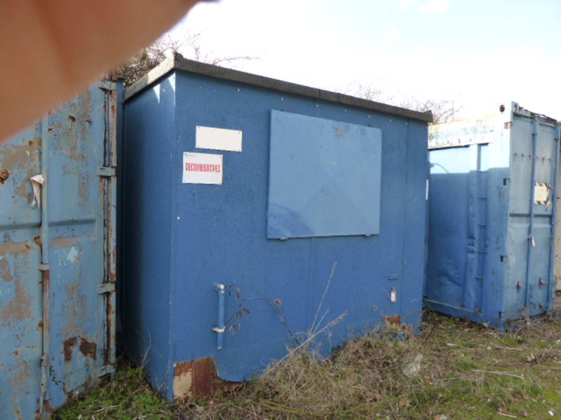 Portable jackleg office building with felt roof dimensions 5m x 2.7m - Image 2 of 8