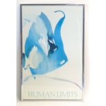 After Peter Kichel, 'Human Limits', lithographic poster, 98 x 64 cm,