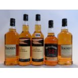 5 bottles of Whisky, 2x Finest Reserve blended,