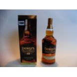 A bottle of Dewar's 12 yr old special reserve finest Scotch Whisky with box 1 litre 43%