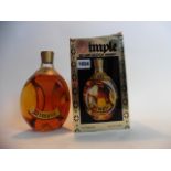 An Early 1970's bottle of Haig Dimple De Luxe Scotch Whisky with box 70% proof 26 2/3 floz