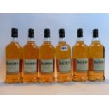 6 bottles of Teacher's Highland Cream High in Peated Malt blended Scotch Whisky 40% 70cl each