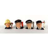 Four Royal Doulton 'Journey Through Britain' limited edition character jugs consisting: D6839 'The