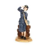 A Royal Doulton Classics limited edition figure HN4554 'Women's Auxiliary Air Force', numbered 11,