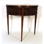 An early 19th century mahogany,