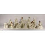 A set of eleven Royal Doulton 'The Enchantment Collection' figures consisting: HN2979 'Fairyspell',