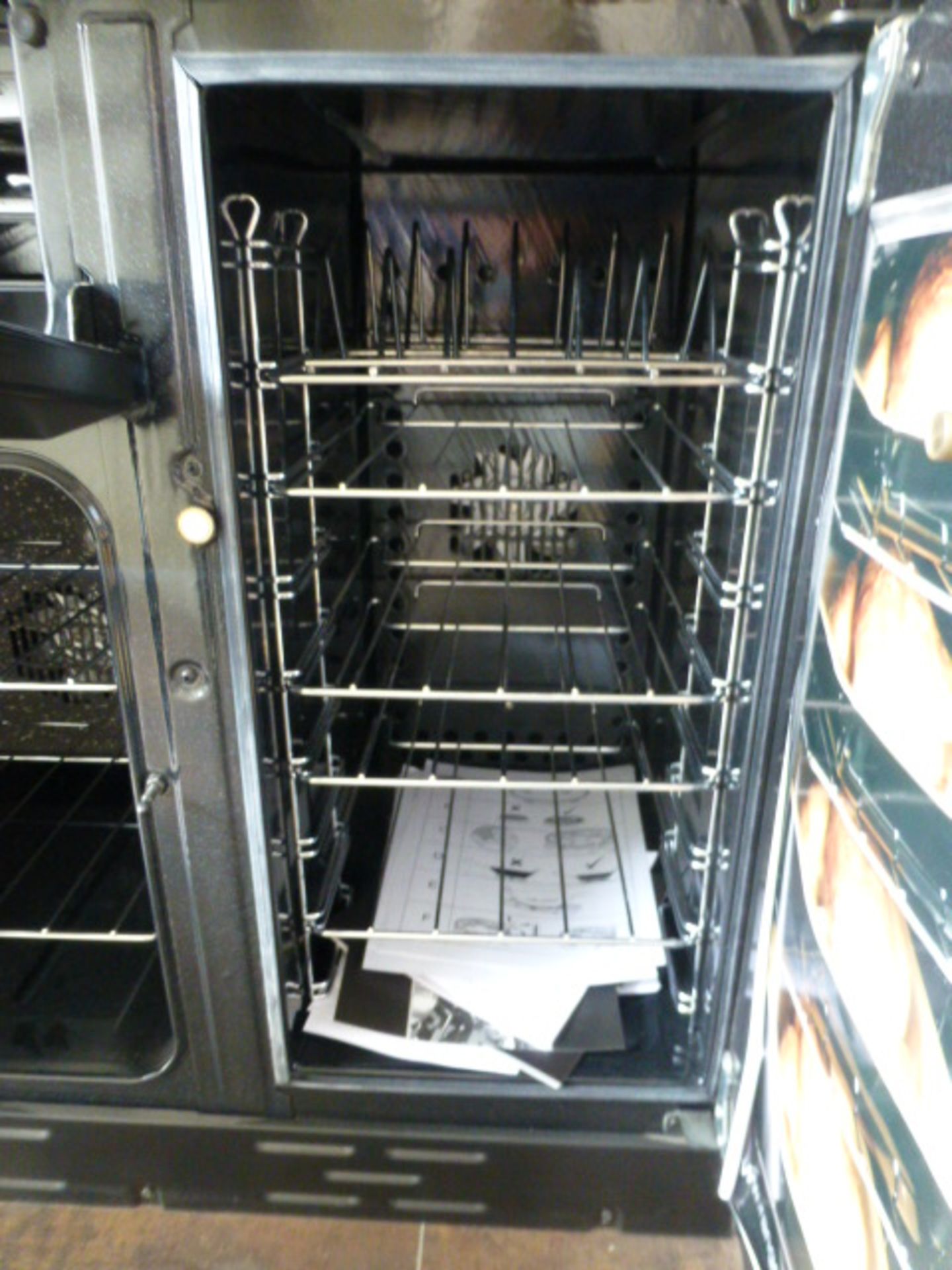 Rangemaster Classic 90 triple dual fuel range oven with 5 burner gas hob - Image 7 of 11