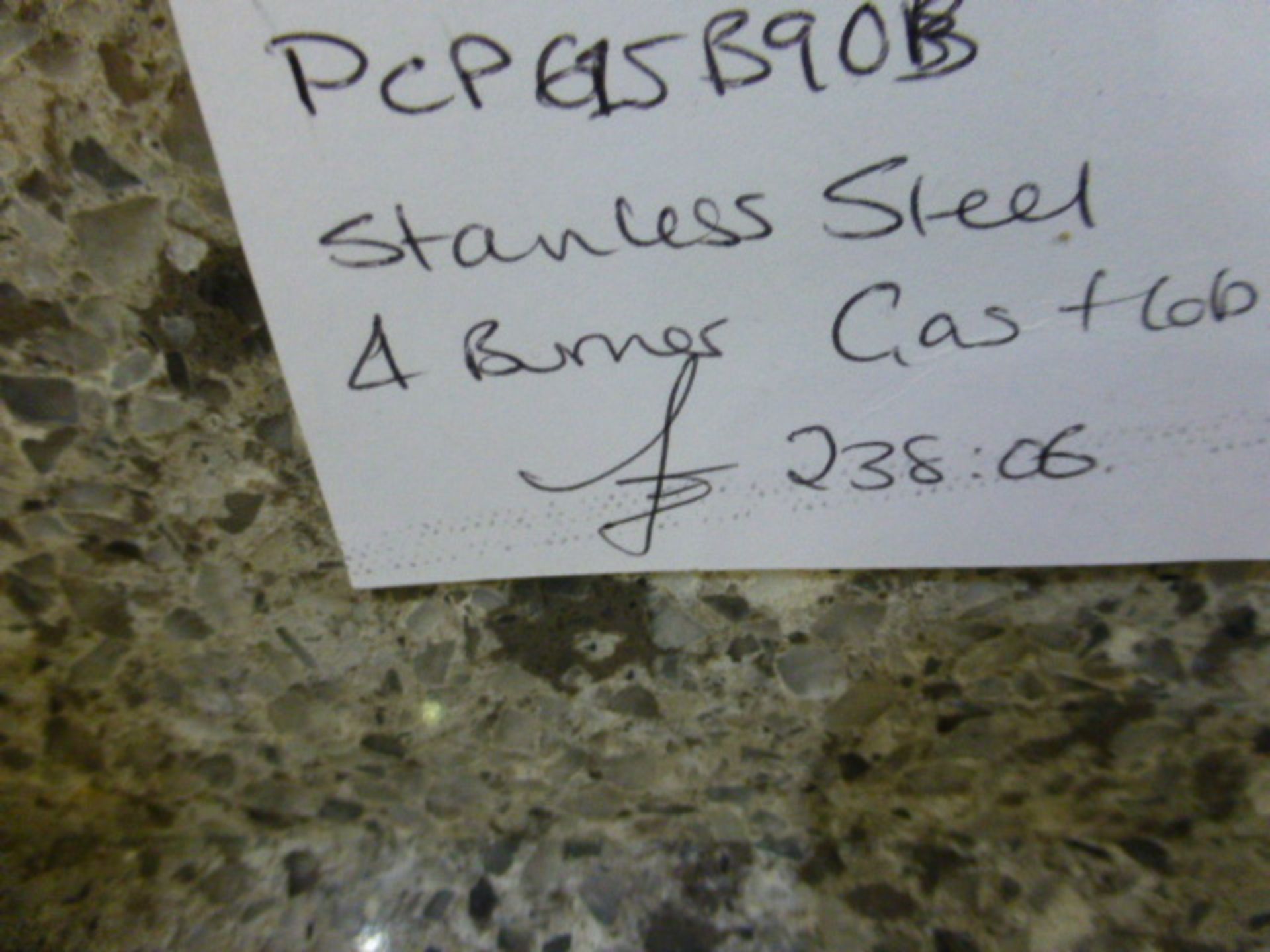 Bosch stainless steel 4 burner gas hob, model no. PCPE15B90B - Image 3 of 4