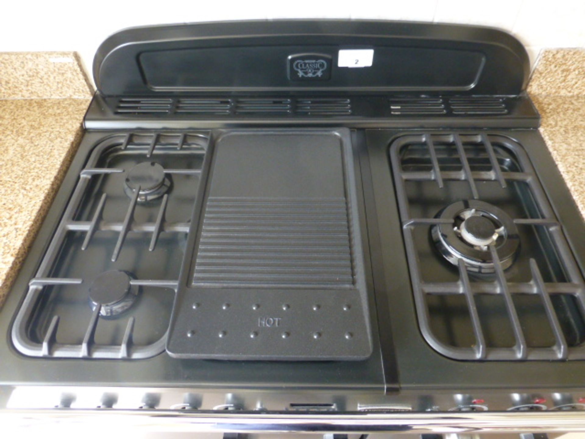 Rangemaster Classic 90 triple dual fuel range oven with 5 burner gas hob - Image 11 of 11