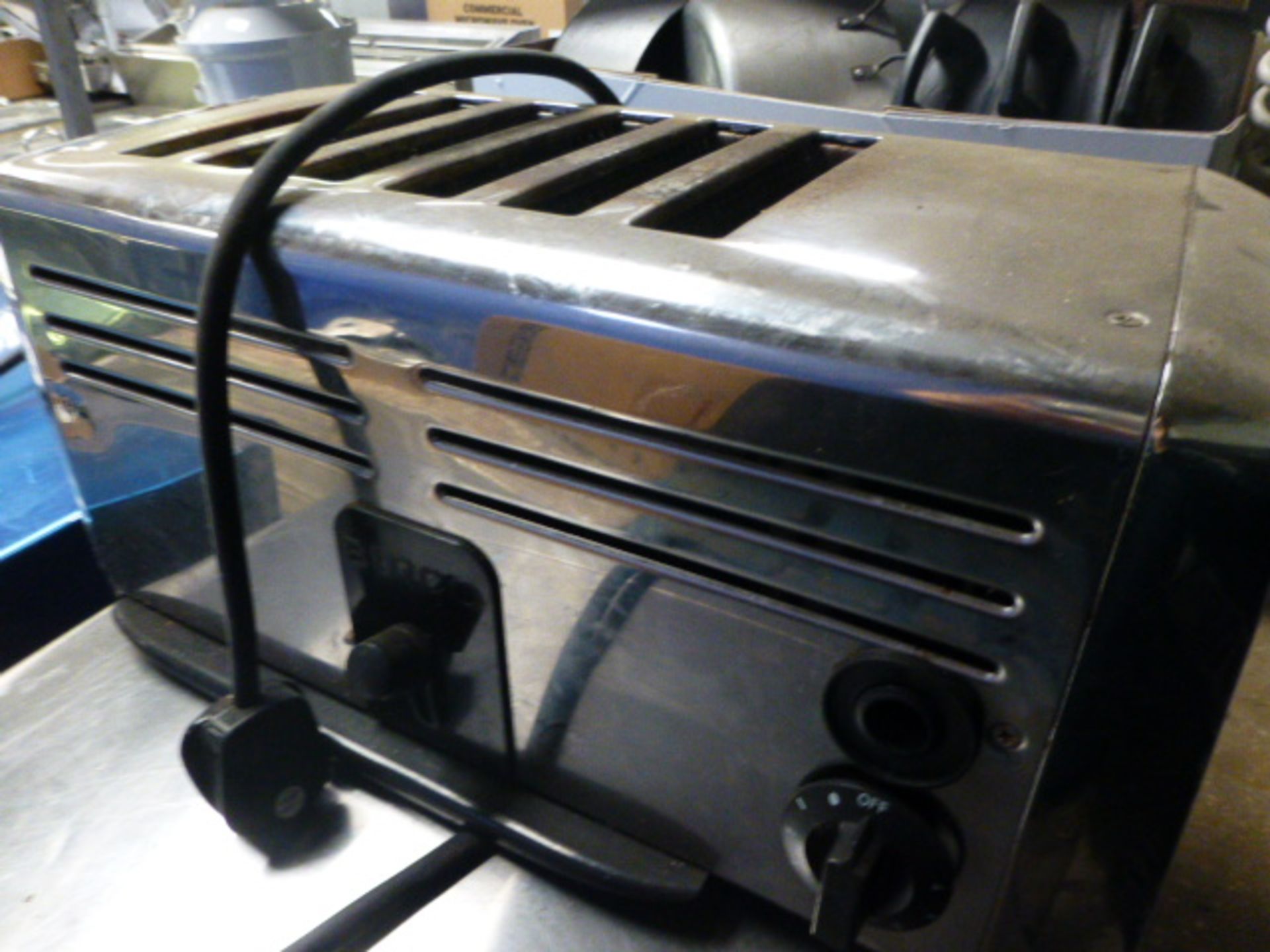 (37) Burco 6 slice commercial toaster