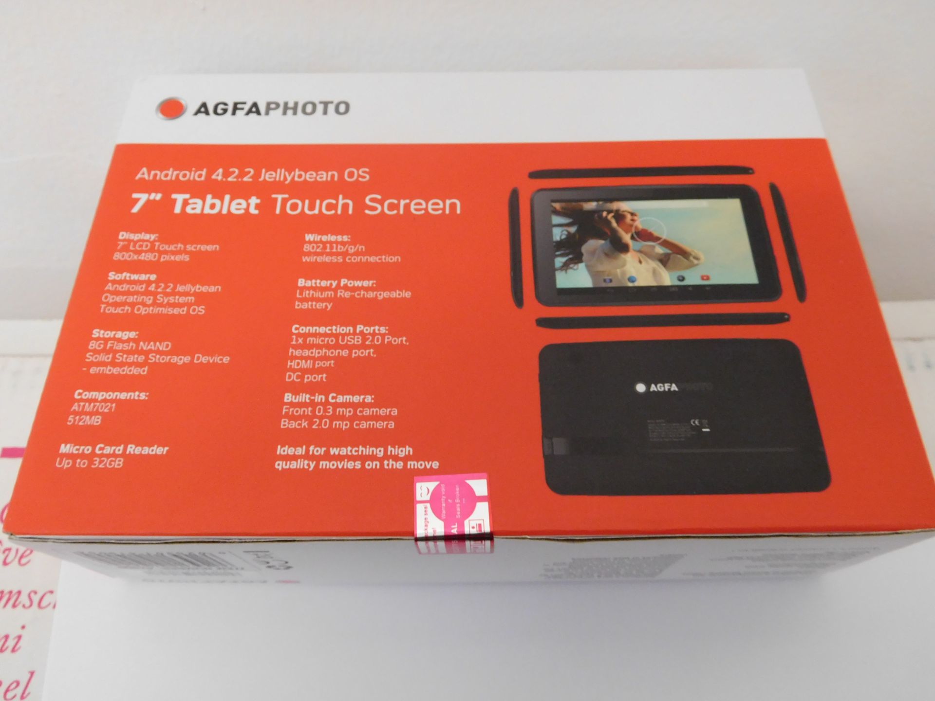 10 x AGFAPHOTO 7 Inch 4.2.2 Jellybean Operating System. Dual Core, Tablets. ORIGINAL RRP £129 - Image 6 of 6