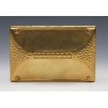 SECESSIONIST GILDED WMF STAMP BOX SWISS RETAILED c.1900