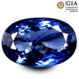 9.59 ct GIA certified AAA+ oval cut (16x11mm) D'BLOCK Tanzanite