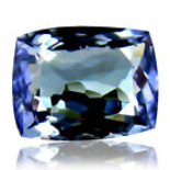 1.50 Ct  TOP NEW RARE 100% NATURAL PURPLISH BLUE TANZANITE GEM