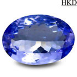 3.04 CT HKD CERTIFIED (11X12MM) TANZANITE