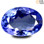 0.96 ct certified AAA VVS clarity Tanzanite