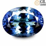 3.00 Ct "GIL" FULL CERTIFIED NATURAL AAAAA "D" BLOCK TANZANITE GEMSTONE