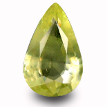 1.27 ct pear cut (9x6mm) unheated chrysoberyl