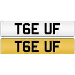 Cherished plate - T6E UF ' Tee Up'