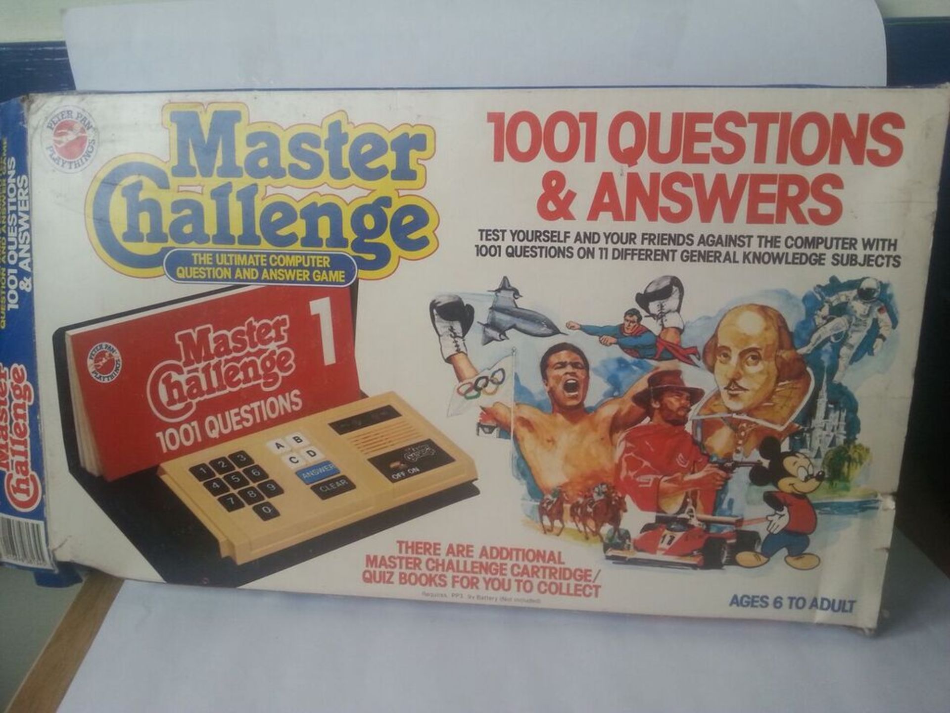 Retro "Master Challenge" game