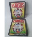 Two sealed packets of panini football stickers ; super players 1996. If required FREE UK DELIVERY is