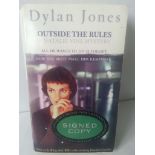 Signed copy of "Outside The Rules" a book by Dylan Jones, signed by the author. Paperback, Corgi