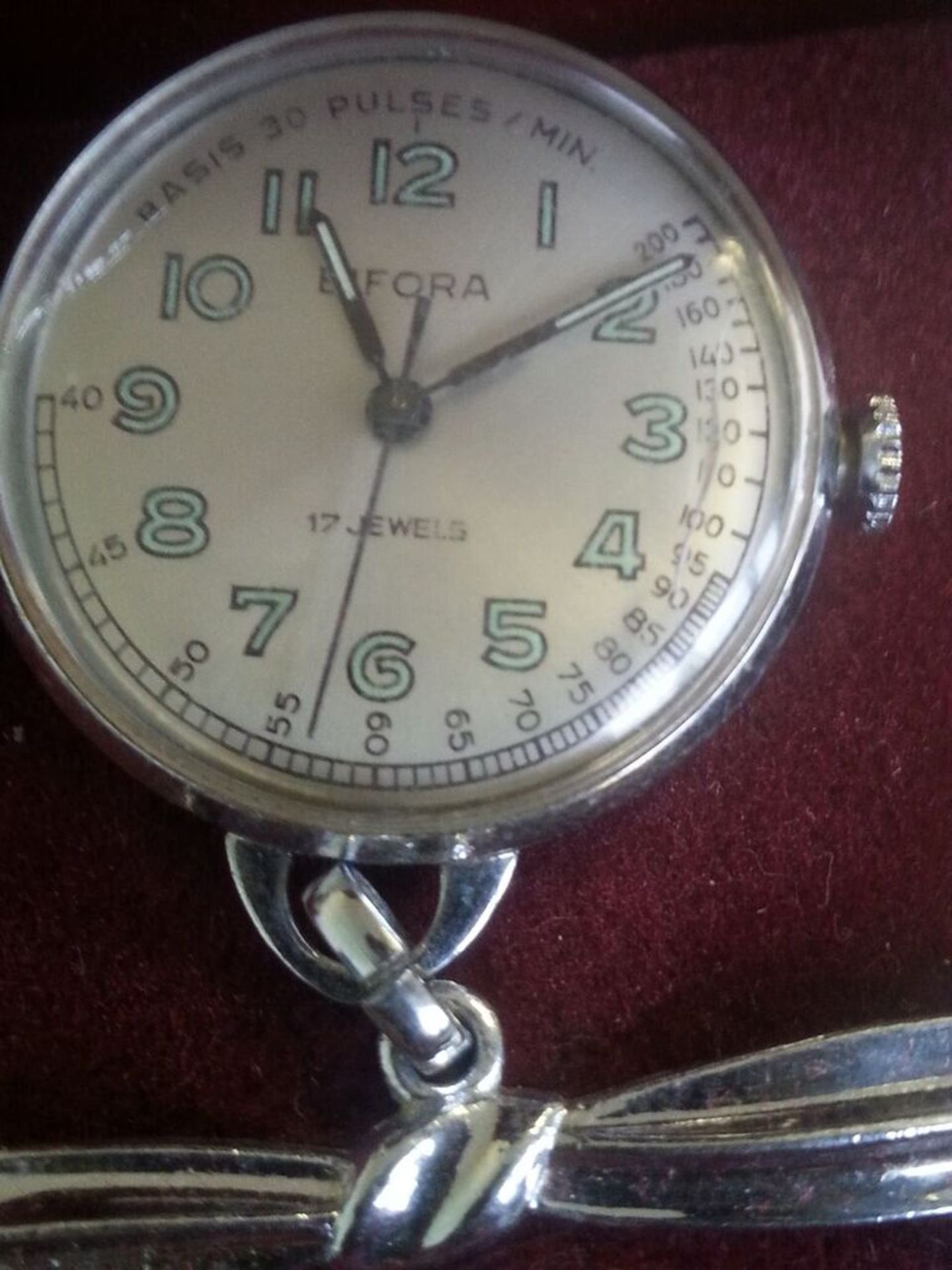 Bifora nurse's watch in working order