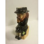 Antique hand painted Toby Jug entitled Fagin by Artone.