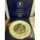 Hornsea Christmas plate limited edition, mint condition in box. Plate 4 1982 "No Room at The Inn"