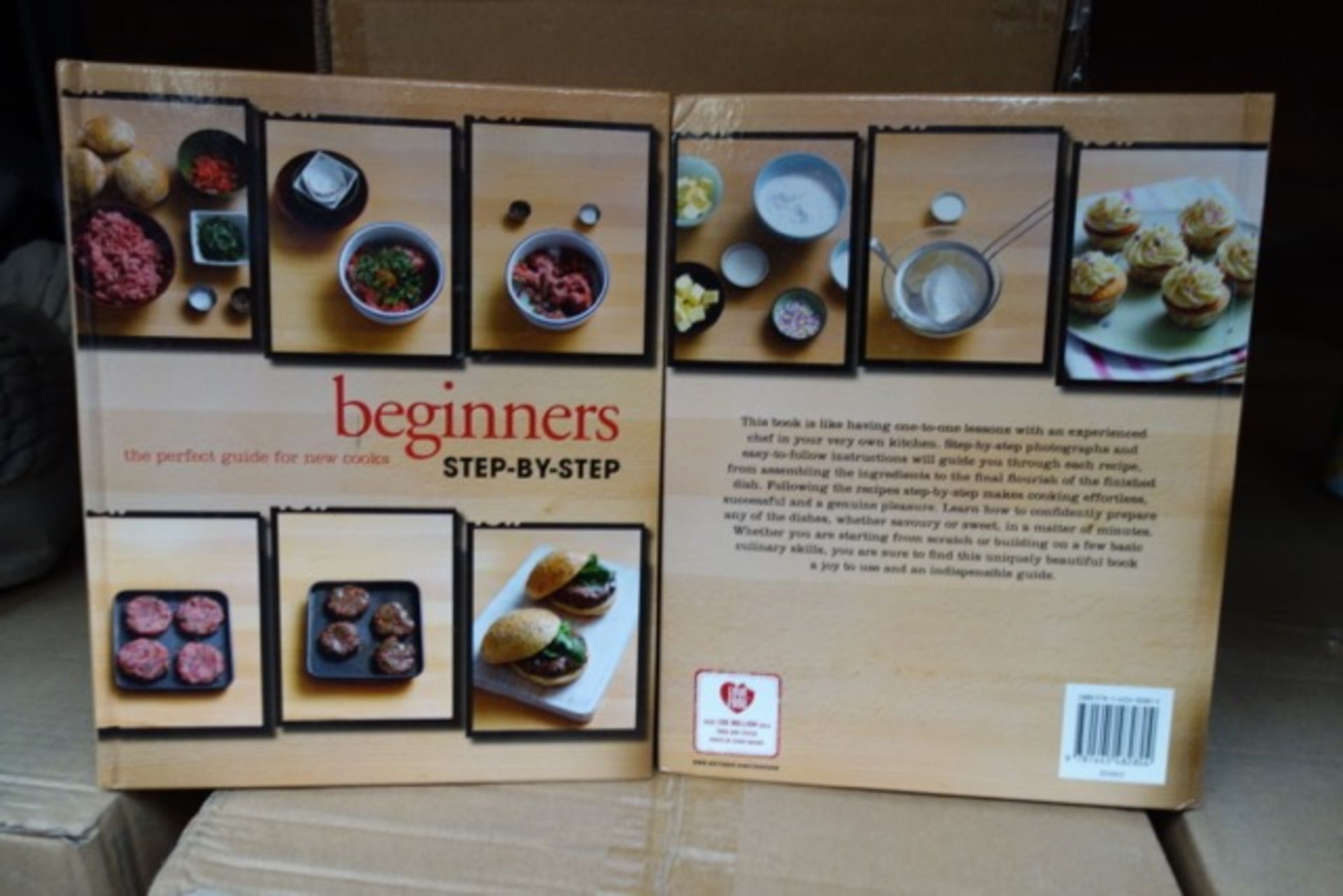 60 x Lovefood Beginners Step-by-step The Perfect Guide for New Cooks. RRP £11.99 each, total RRP
