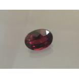 5.80 Ct Red Garent Gemstone