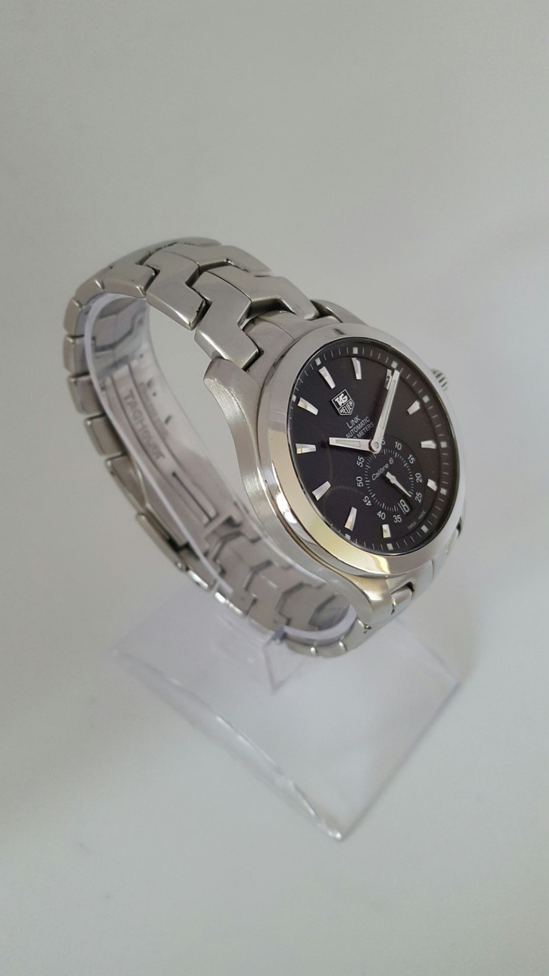 TAG HEUER CALIBRE S AUTOMATIC LINK WJF211A - Image 3 of 6