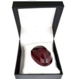 743.65CT Oval Cut Ruby Gemstone, Asset Type: Gemstone