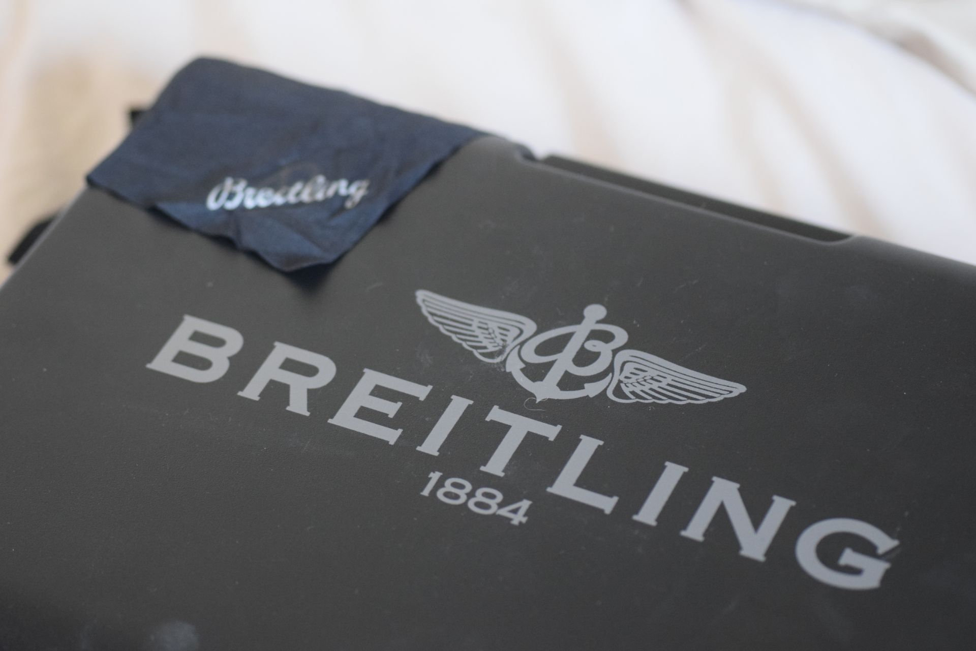 BREITLING EMERGENCY MISSION A73321 WATCH BOX AND PAPERS - Image 8 of 8