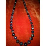 Amethyst stones bead necklace