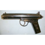 Boxed, 1931- 1939, Accles & Shelvoke Ltd .177 Calibre Side Lever Warrior Air Pistol & Accessories.