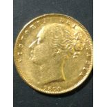 1874 Gold Sovereign