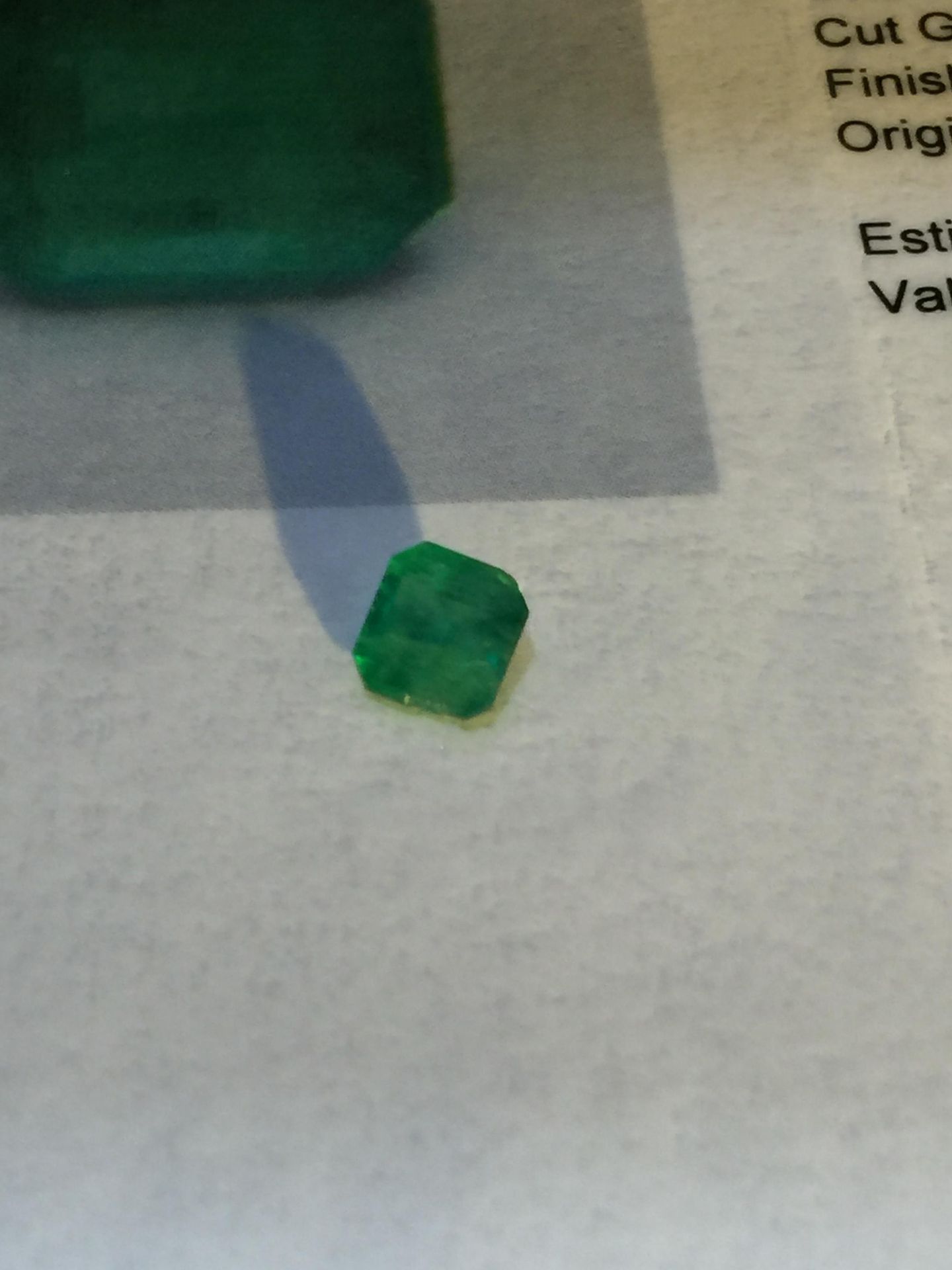 1.26ct Natural Emerald