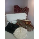 GROUP OF VINTAGE HANDBAGS (5) All in good clean condition Low cost delivery available on all