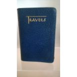 1929 RECORD OF TRAVELS EMPRESS OF JAPAN CRUISE SHIP Very rare ephemera from 1929 Record of Travels