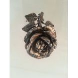 Fantastic brooch in the form of a rose by MIRACLE Low cost delivery available on all items. This