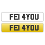 Cherished Registration Plate On Retention FEI 4 YOU