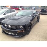 Mustang – 2008 (57) Black Ford Mustang GT Coupe Auto 4.6 Petrol LHD 20000 miles