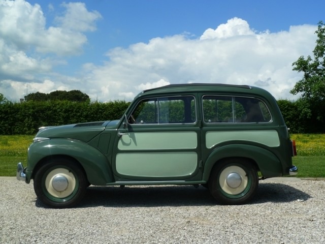 1954 Fiat Topolino Belvedere very rare and mint condition. Low Reserve, Low Mileage