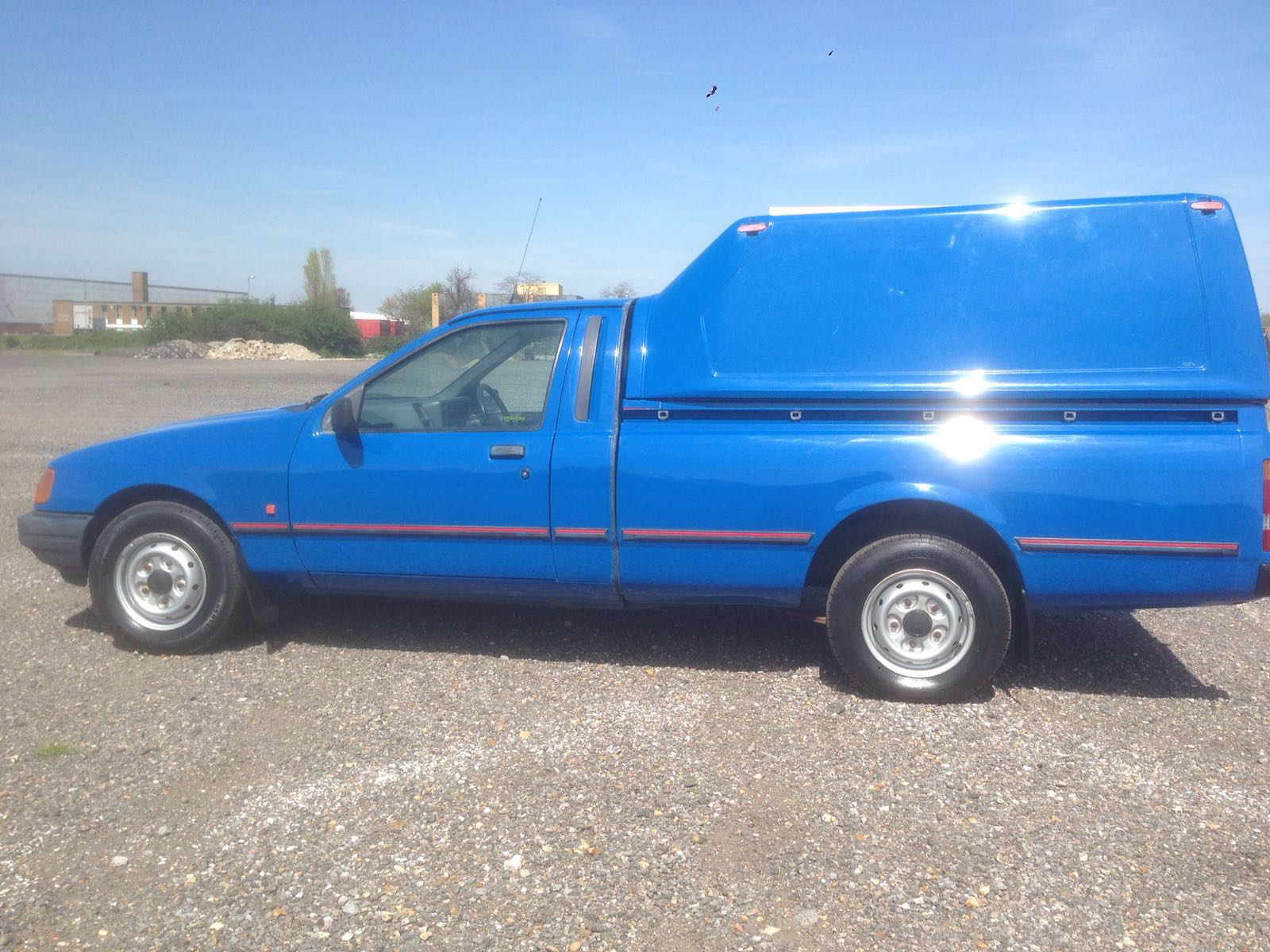 Ford P100 pickup, 1.8 turbo diesel 1991/J 39,000 miles with truckman top - Image 11 of 13